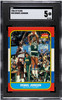 1986-87 Fleer Dennis Johnson #50 Boston Celtics HOF SGC 5 front of card